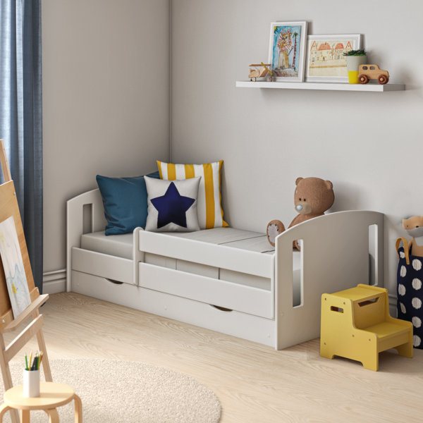 Zipcode Design Cicero Convertible Toddler Bed and Mattress by Zipcode